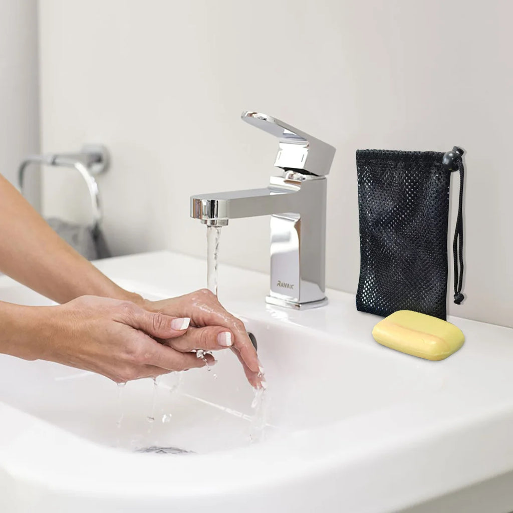Waterproof Leakproof Soap Bar Travel Case with Quick-Dry Pouch