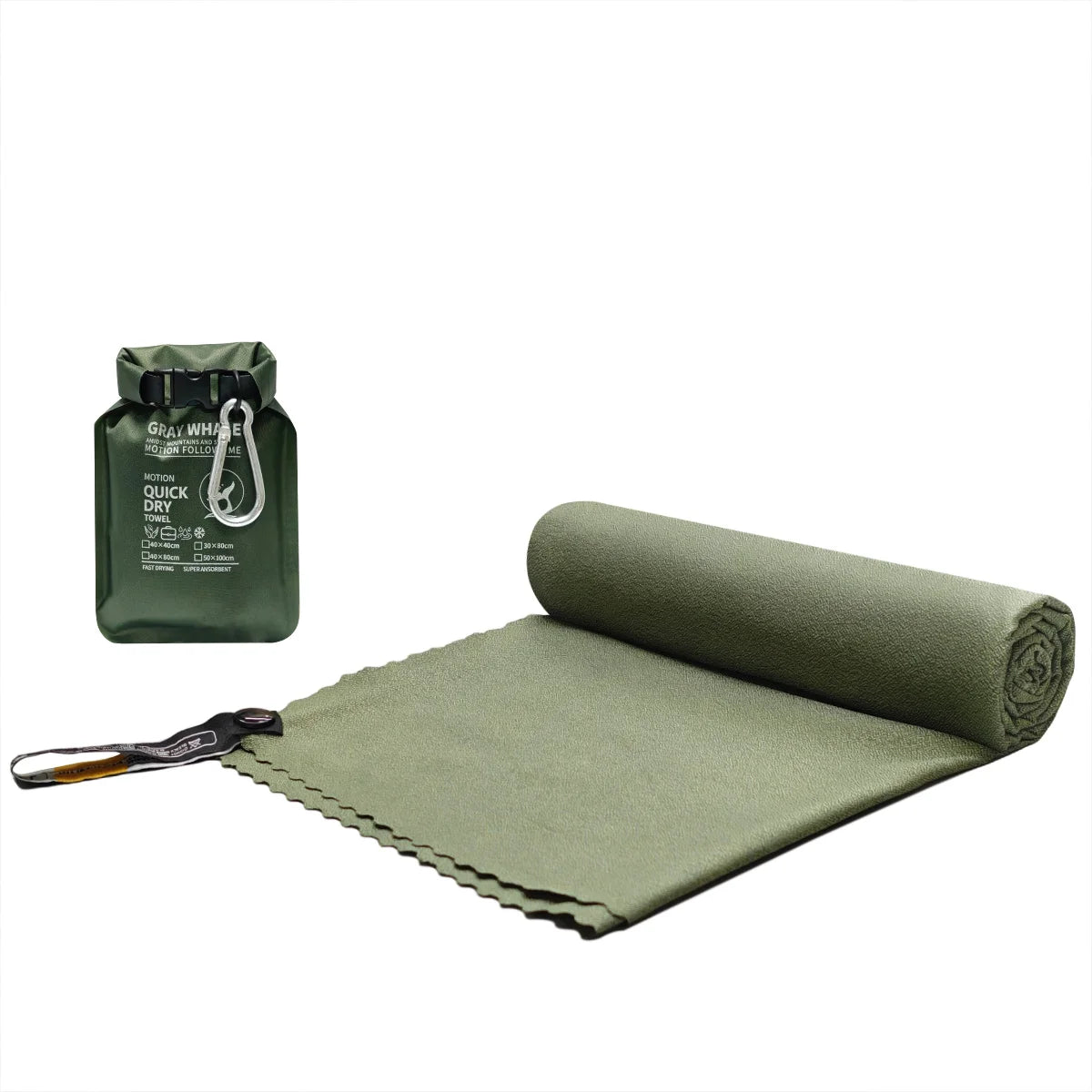 Portable Quick-Dry Sports Towel for Gym Travel Camping Hiking