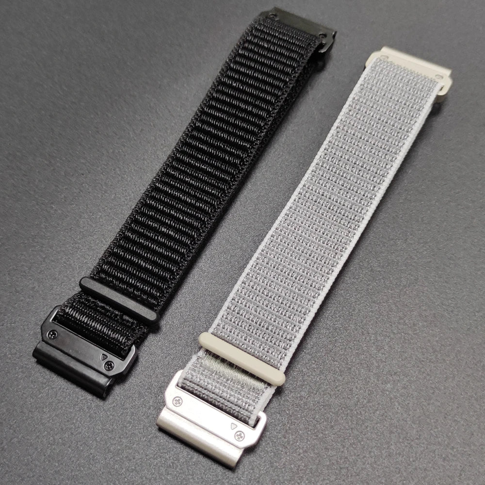 QuickFit Nylon Watch Band for Garmin Fenix, Forerunner, Enduro & Instinct 22mm/26mm