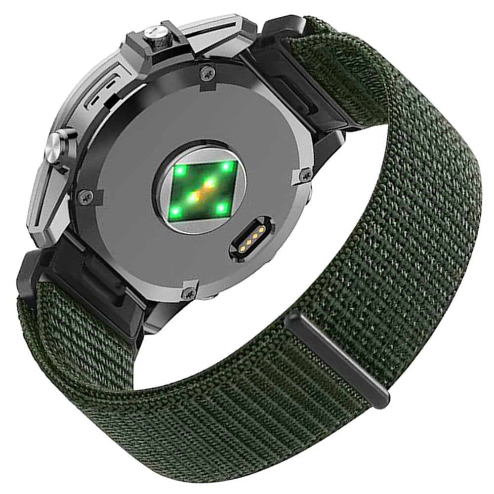 QuickFit Nylon Watch Band for Garmin Fenix, Forerunner, Enduro & Instinct 22mm/26mm