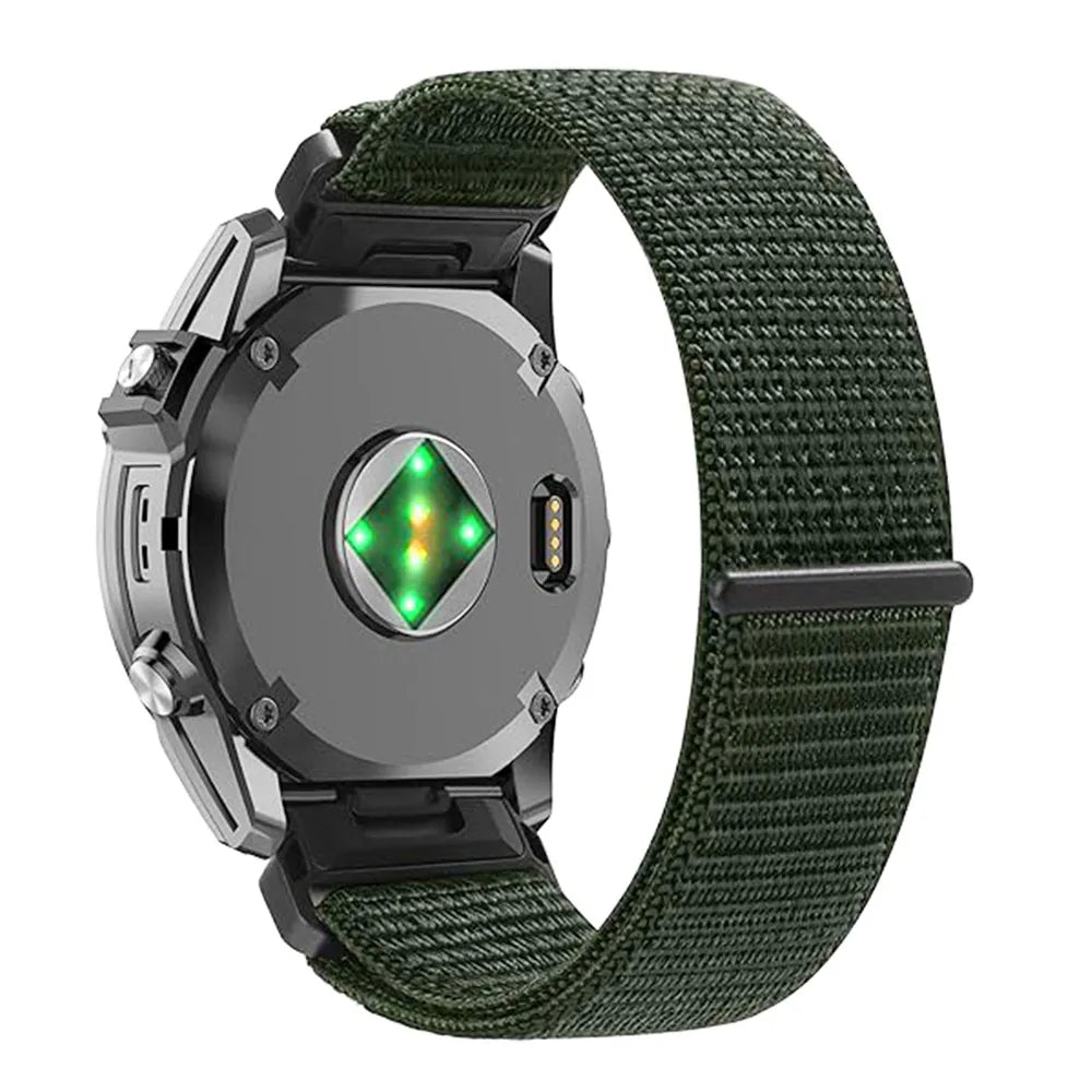 QuickFit Nylon Watch Band for Garmin Fenix, Forerunner, Enduro & Instinct 22mm/26mm
