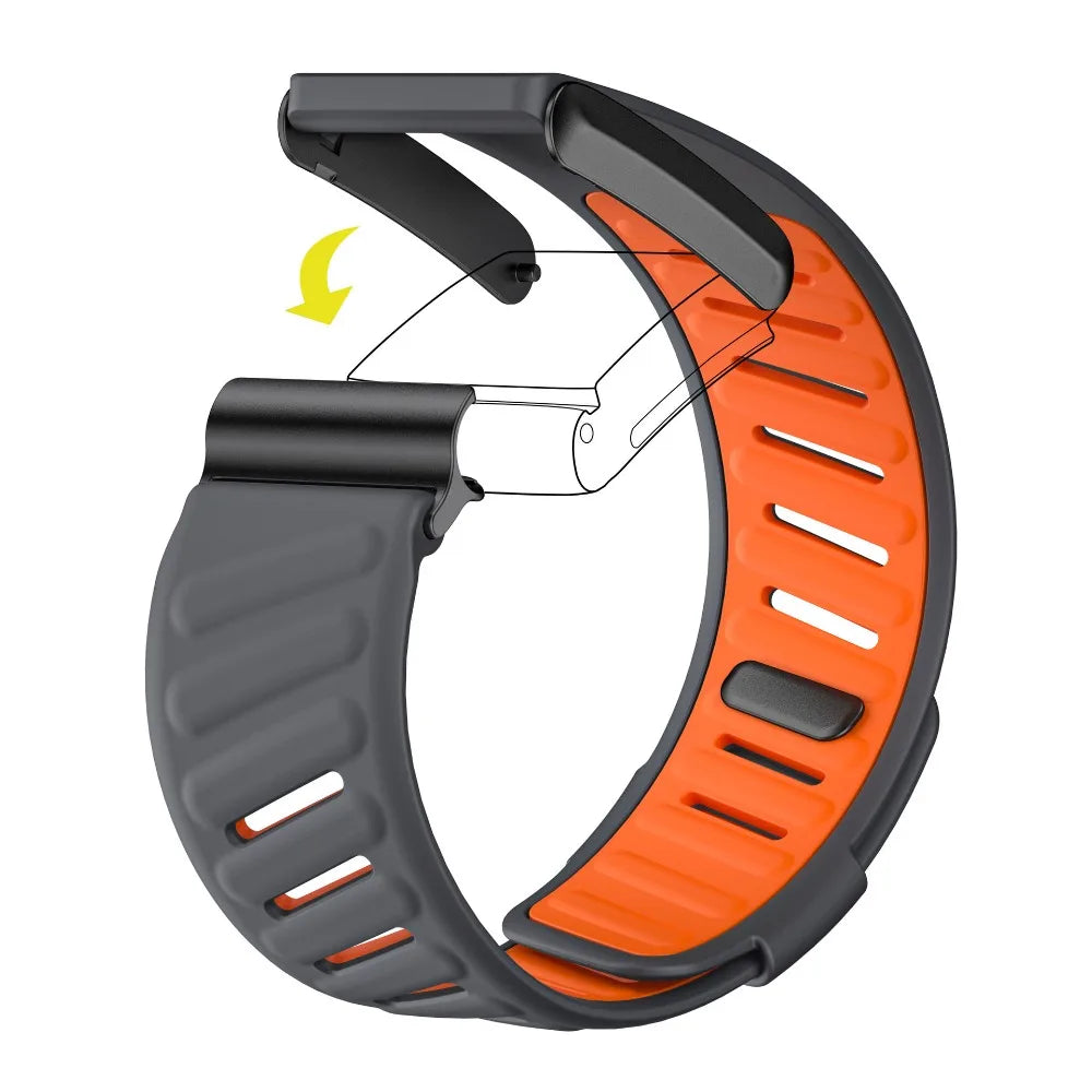 Silicone Sport Wrist Band For Fitness Trackers Compatible with WHOOP® 4.0