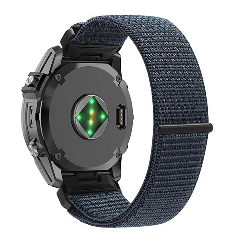 QuickFit Nylon Watch Band for Garmin Fenix, Forerunner, Enduro & Instinct 22mm/26mm