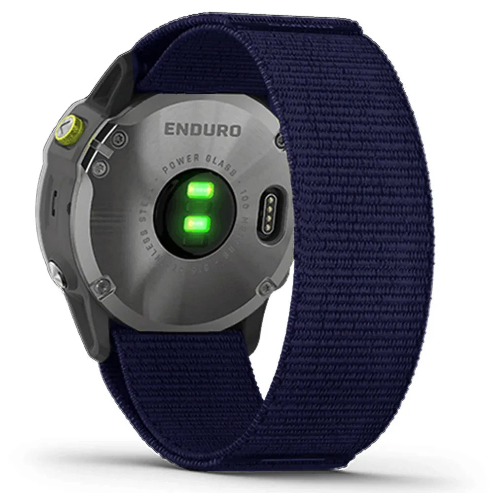 QuickFit Nylon Loop Strap for Garmin Tactix & Fenix 22mm/26mm