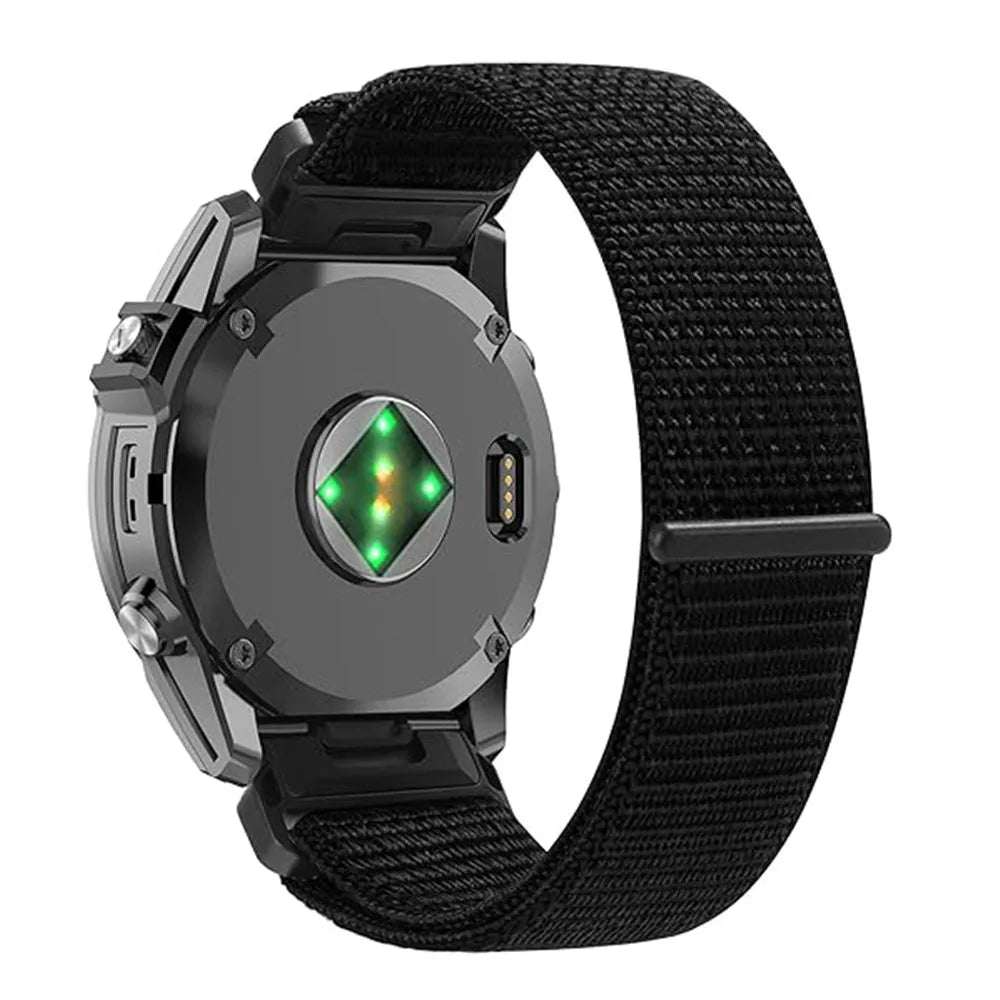 QuickFit Nylon Watch Band for Garmin Fenix, Forerunner, Enduro & Instinct 22mm/26mm