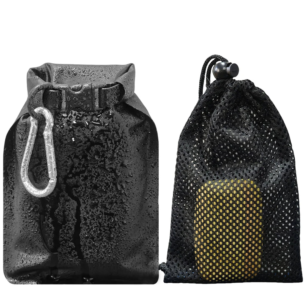 Waterproof Leakproof Soap Bar Travel Case with Quick-Dry Pouch