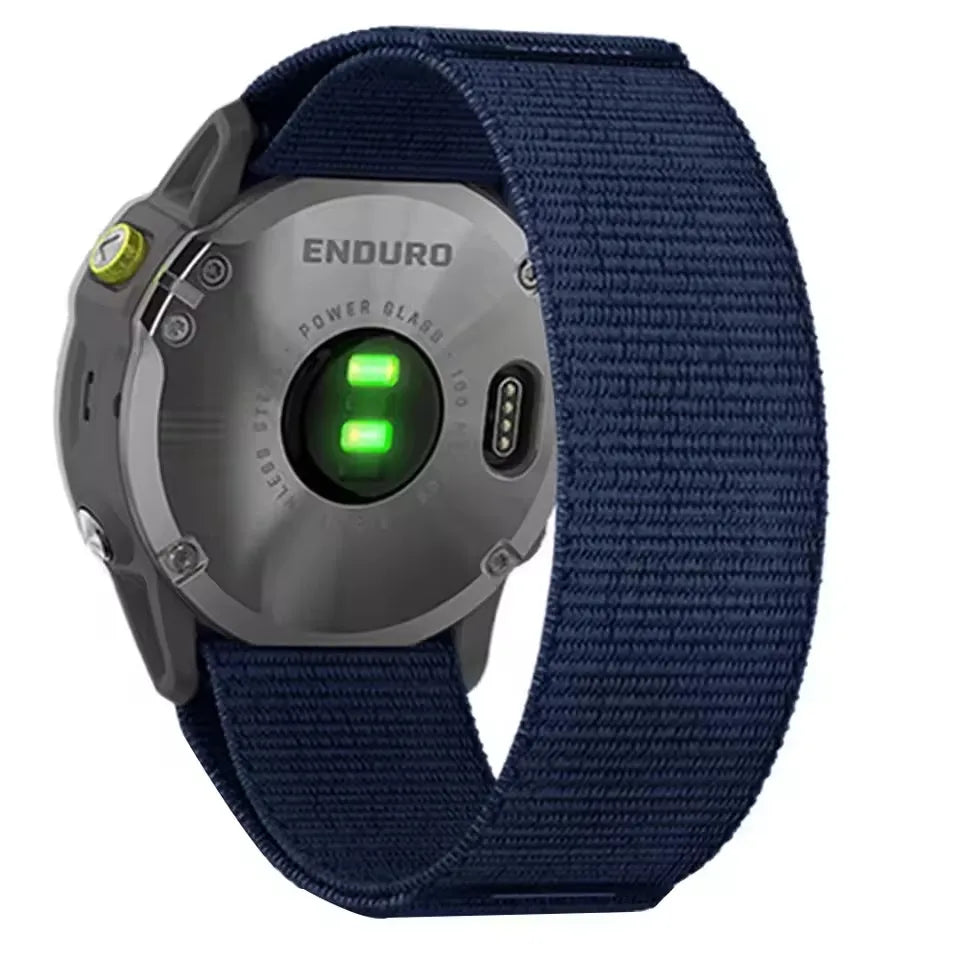 QuickFit Nylon Watch Band for Garmin Fenix, Forerunner, Enduro & Instinct 22mm/26mm